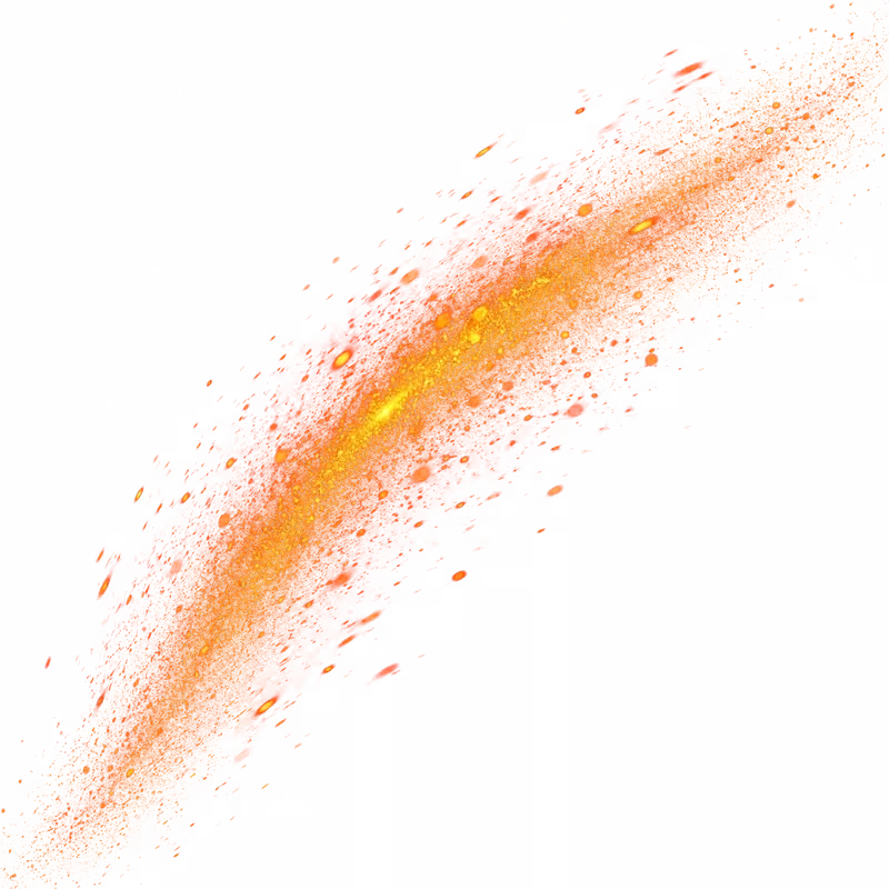 Amber embers behind the book-a-call section for your AI employee