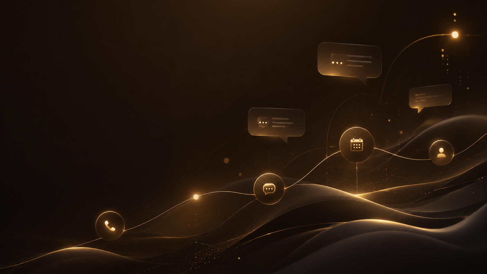 SvarKlar quietly handling a small business's calls, messages and bookings